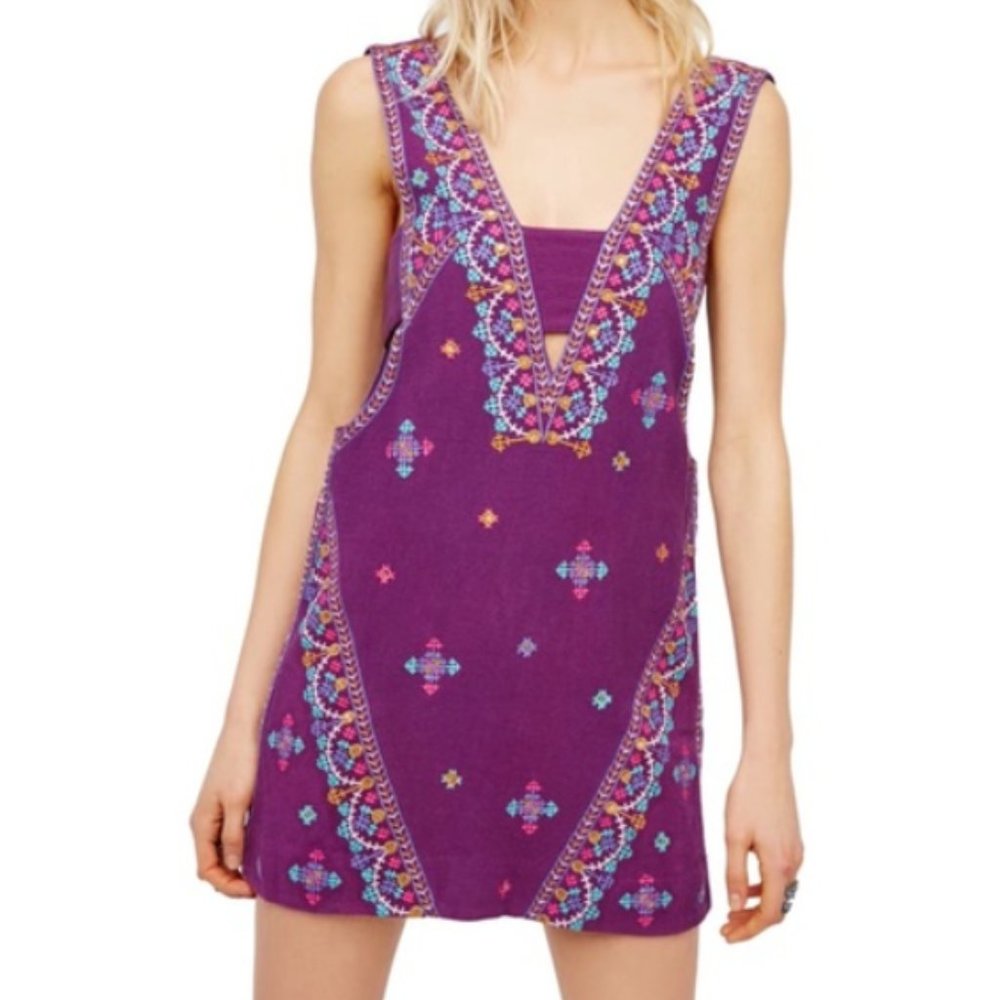 Free People Embroidered Dress